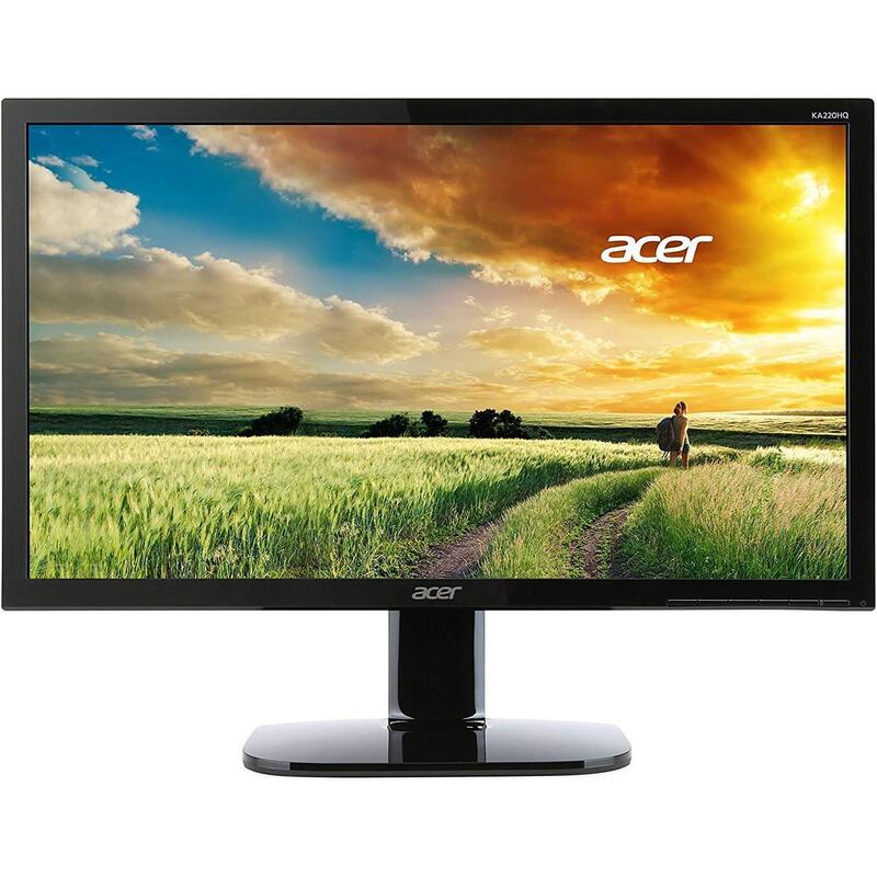Monitor Reacondicionado Acer 21.5" Led 1920x1080 5ms Ka220hq Hdmi Vga Black 1 Año De Garantia