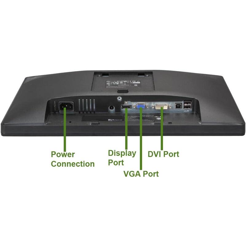 Monitor Reacondicionado Dell P1913t 19" Vga Dp Dvi Usb Negro 1 Año De Garantia