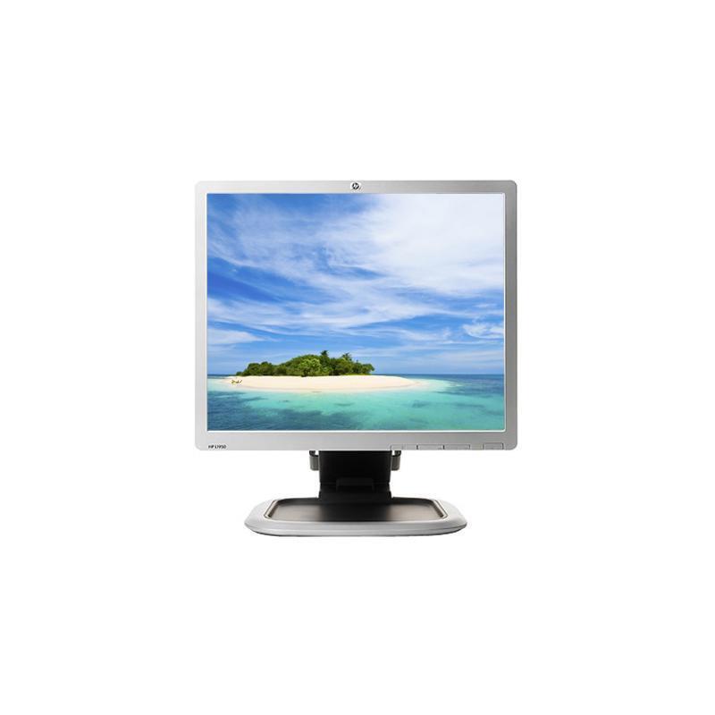 Monitor Reacondicionado Hp 19'" L1950 Lcd Vga Dvi Plata 1 Año De Garantia