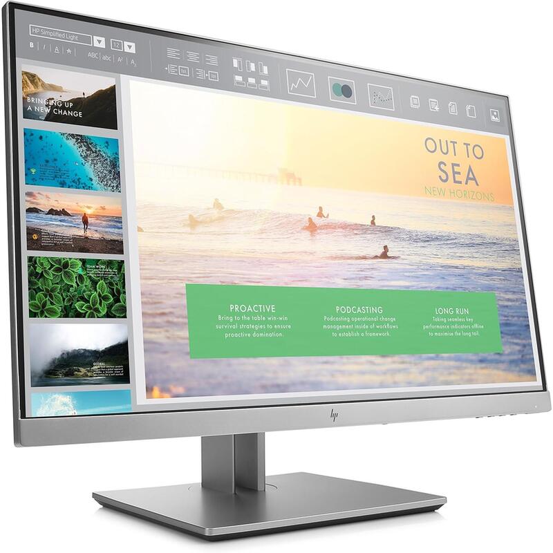 Monitor Reacondicionado Hp 23.8" E233 Hdmi Vga Displayport Fhd Usb3.0 5ms 250cd/M2 18w 1 Año De Garantia