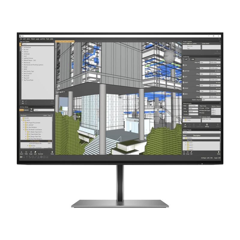Monitor Reacondicionado Hp Z24nf G2 23.8" 16:9 Fhd Led Ips Monitor Black - (1920x1080)/Dp/3xusb/Hdmi/Vga/Vesa