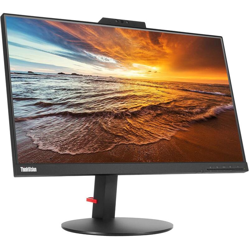 Monitor Reacondicionado Lenovo T24v-10 23.8" Hdmi Dp Vga Webcam Integrada 1 Año De Garantia