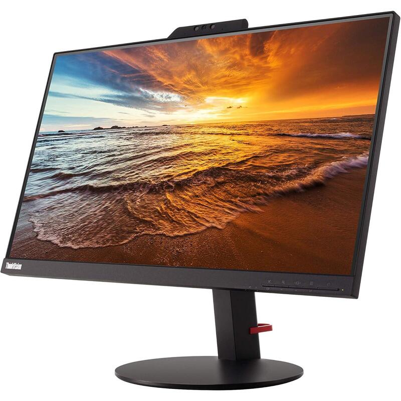Monitor Reacondicionado Lenovo T24v-10 23.8" Hdmi Dp Vga Webcam Integrada 1 Año De Garantia
