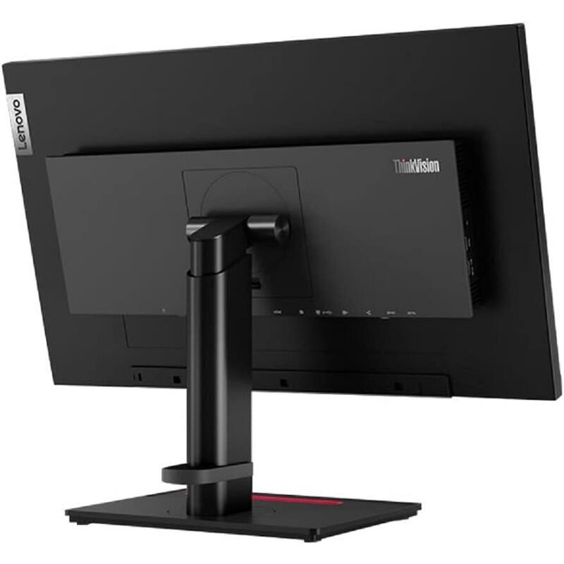 Monitor Reacondicionado Lenovo Thinkvision P24h 24" Qhd Usb C Hdmi Dp Hub Usb Rj45 1 Año De Garantia