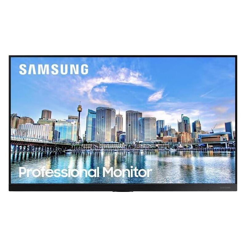 Monitor Reacondicionado Samsung F24t450fqrxen 24" Uhd 1920 X 1080 2 Hdmi Displayport Pc In Usb Negro Sin Peana 1 Año De Garantia