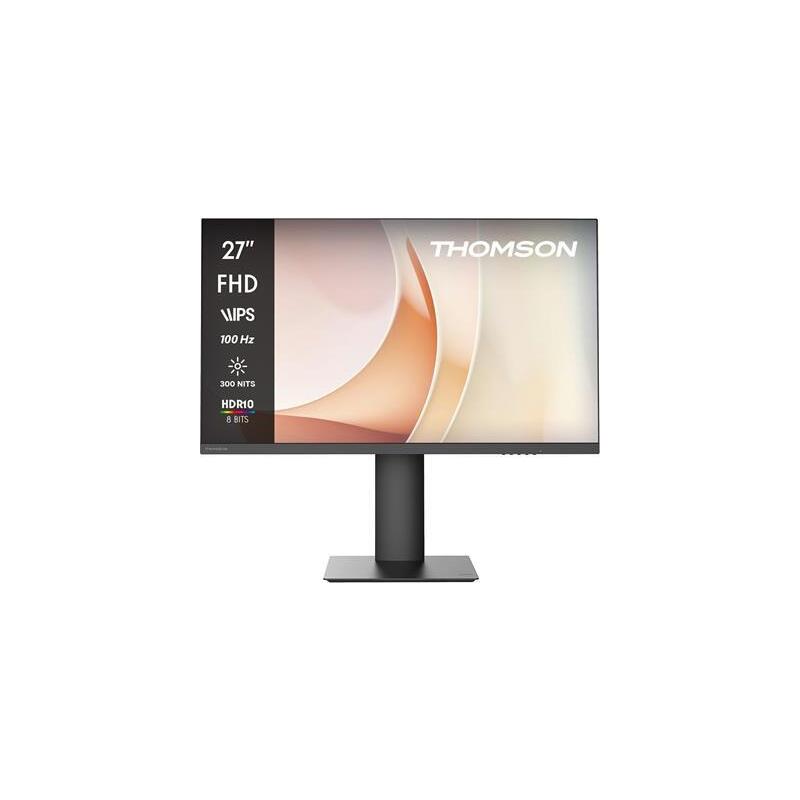Monitor Thomson Supreme Business 27"Fhd 1920x1080 100hz 5ms 1*Hdmi/Vga Negro