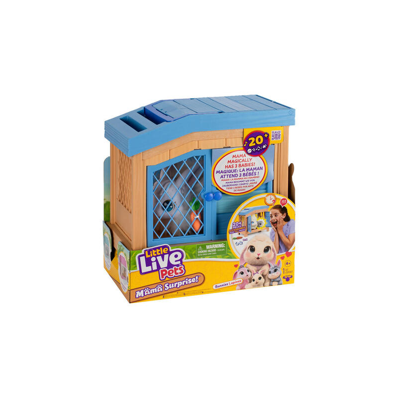 Moose Toys Ltd. Little Live Pets - Mama Surprise S3 Hasen-Spielset 26593