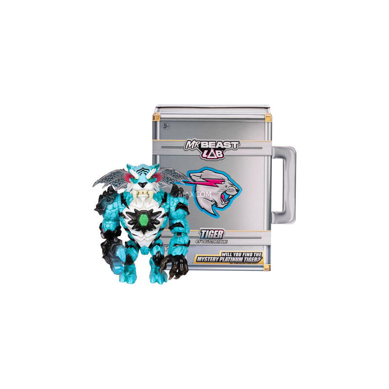 Moose Toys Mrbeast Lab Figuras Coleccionables - Tigre, Figura De Juguete 24727