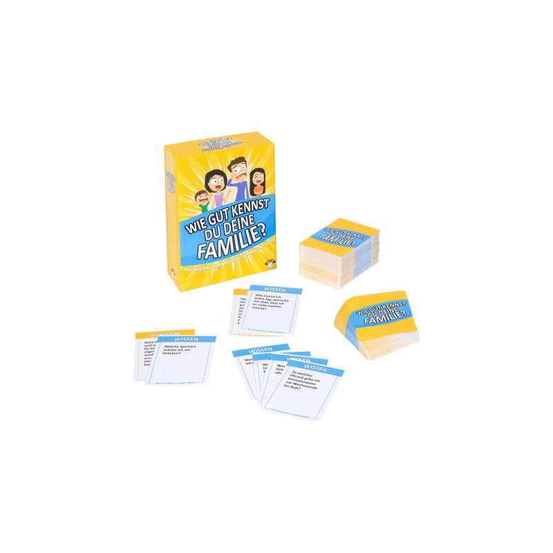Moose Toys ¿Qué Tan Bien Conoces A Tu Familia?, Juego De Preguntas 91088
