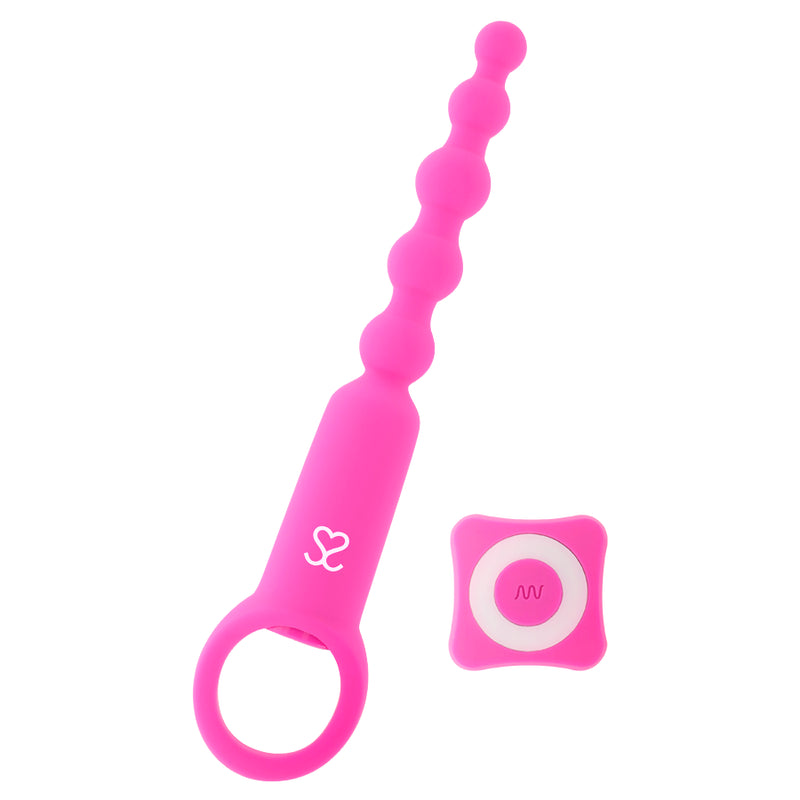 Moressa - Ronie Potente Rosario Anal Control Remoto Rosa