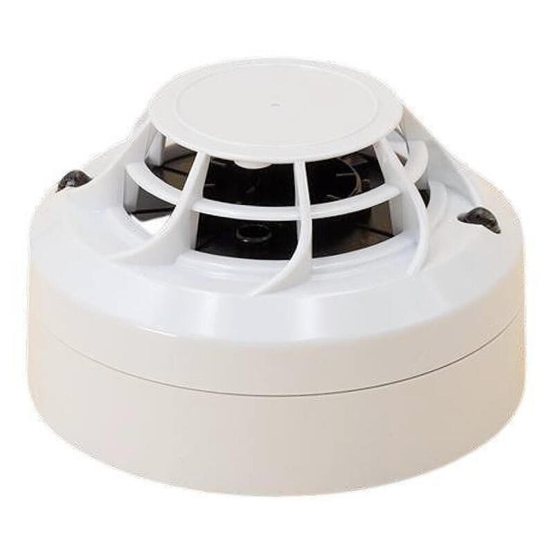 Morley Mi-Fhse-S2i Detector Analógico Térmico 58°C De Humo Con Aislador. Color Blanco