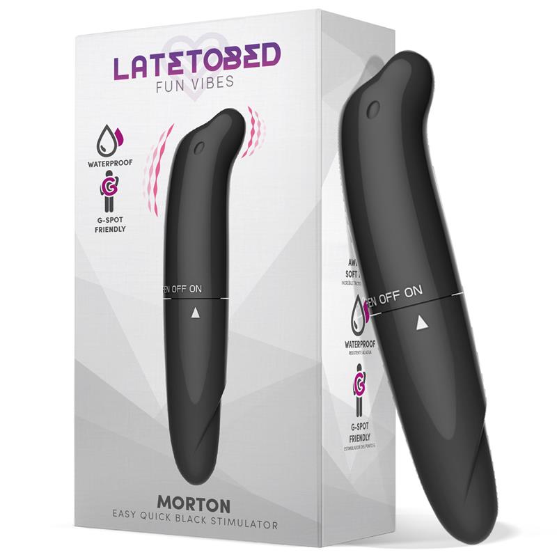 Vibrador Morton Estimulador Easy Quick Negro