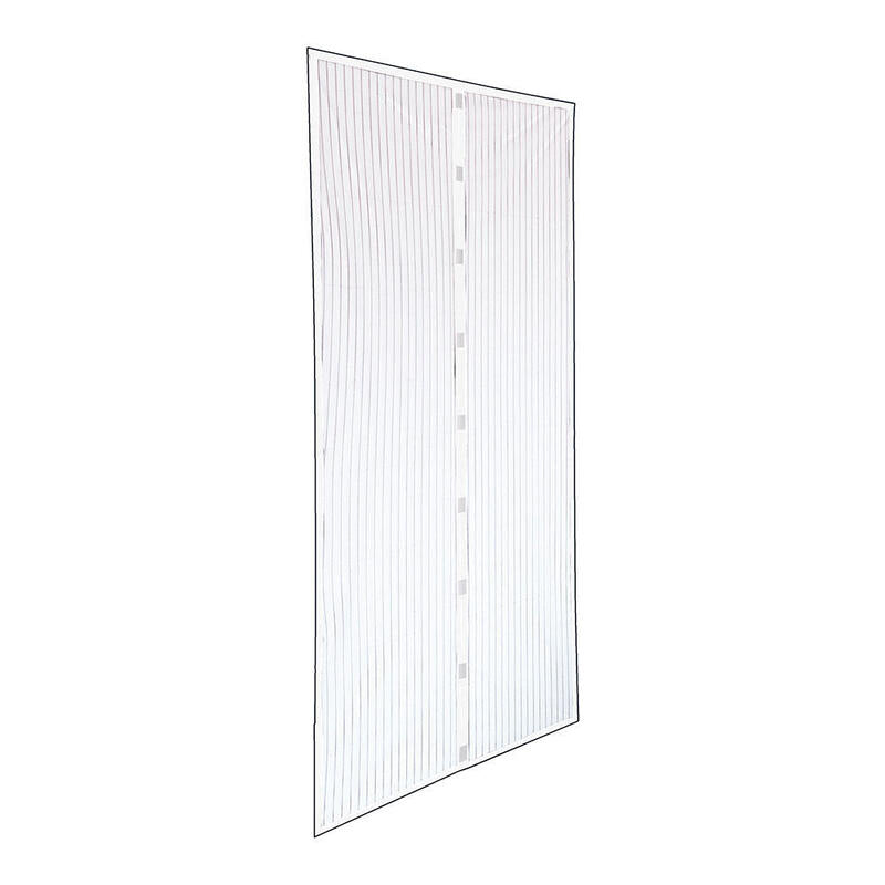 Mosquitera Con Marco Magnético, Blanca, 140 X 240 Cm, 2 Piezas 70 X 240 Cm