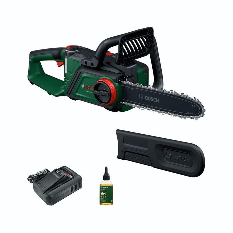 Motosierra Bosch A Batería Pke18v-30-28 Tecnología Opticut Velocidad De La Cadena: 9 M/S, Incluye Batería Y Cargador)