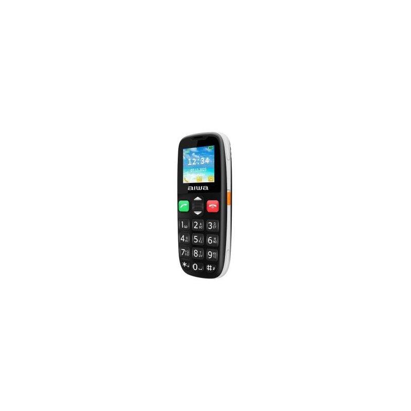 Movil Senior Aiwa Fph-S100-4g 1.8" Lte Bt Radio Fm Teclas Grandes Boton Sos Color Negro