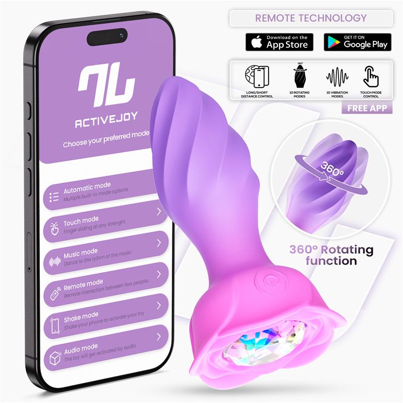 Moxy Plug Anal Con Rotación 360º Con App