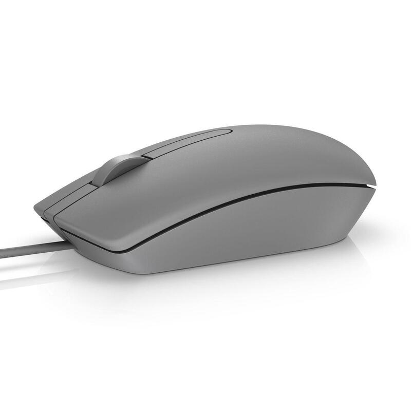 Ms116 Usb Optical Mouse, - Positive Labeling, Pe, - Sapphire, Liteon, Emea Ms116, Ambidextrous, Optical, Usb Type-A, 1000 Dpi, Grey - Warranty: 6m