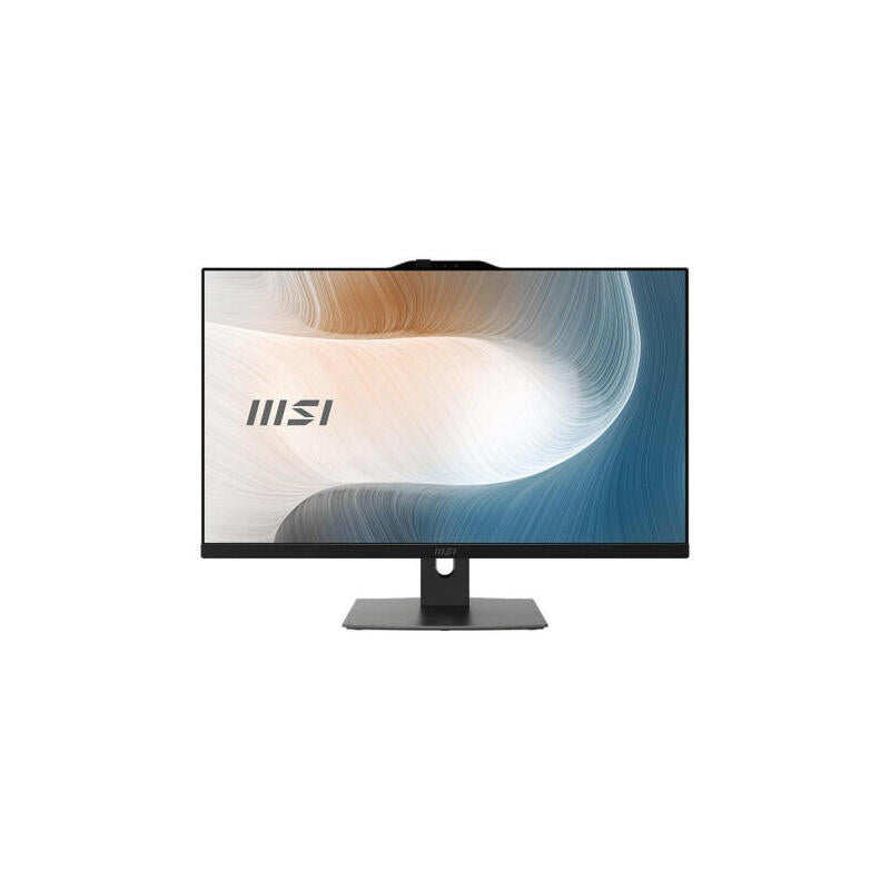 Msi Aio Modern Am272p 1m-893es. 27" Ips Led Fhd (1920x1080). I5-120u. Intel Iris Xe Graphics. So-Dimm Ddr5 16gb (8gbx2). 512gb M.2 Pcie Ssd. Win 11 Pro. Black.