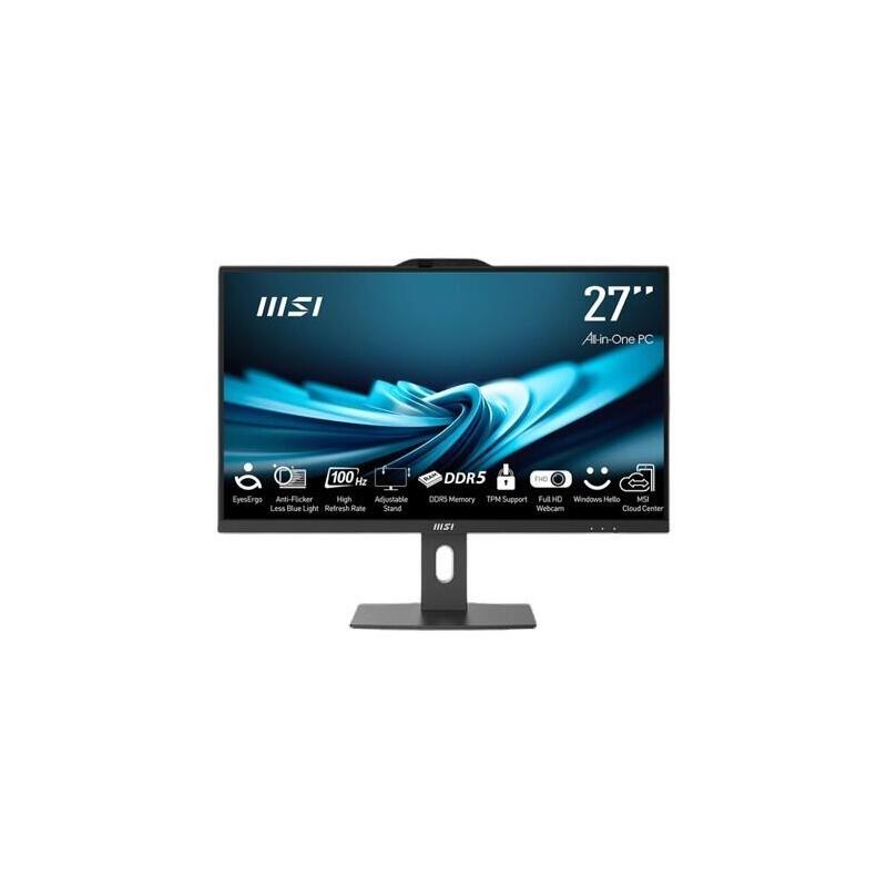 Msi All In One Pro Ap272p 14m-495eu - I7-14700 27" 16gb 1tb Win11pro Negro