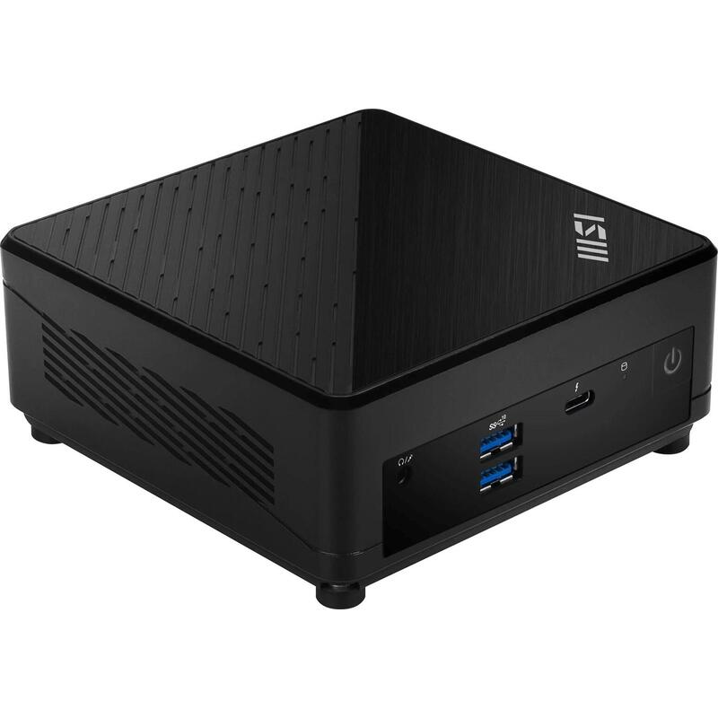 Msi Cubi 5 12m-478eu I7-1255u 16gb Ssd512gb Intel Iris Xe Graphics Ax211 Wifi 6e Windows 11 Pro Black