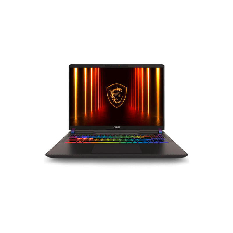 Msi Portatil Vector 16 Hx Ai A2xwig-680es. 16" Qhd+(2560x1600) 240hz. Ultra 9 275hx. Rtx 5080 Gddr7 16gb. 32gb*2. 1tb*1. W11 Home