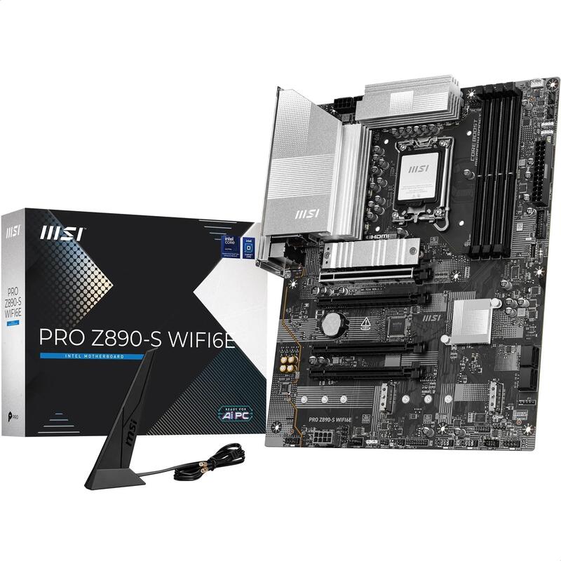 Msi Pro Z890-S Wifi6e Z890,S1851,Atx,Ddr5 7e54-010r