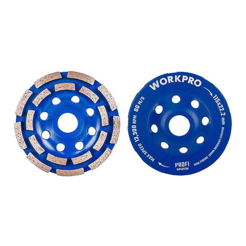 Muela Copa Diamantada Segmentada 18 Dientes Profi Ø115 X 22,2 Mm