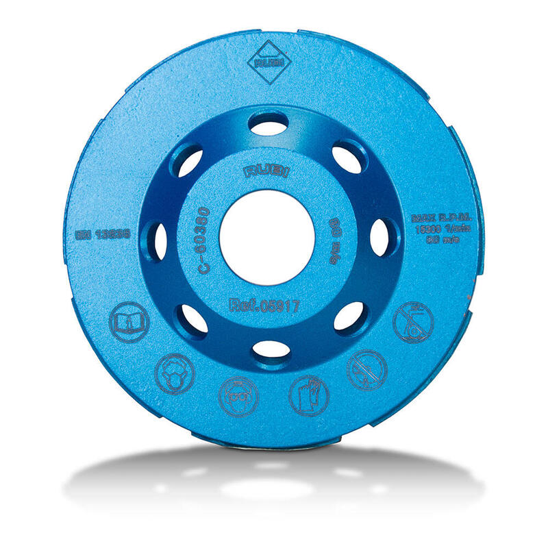 Muela Desbaste Doble Corona Para Hormigón Superpro Ø100 X 22,2 Mm