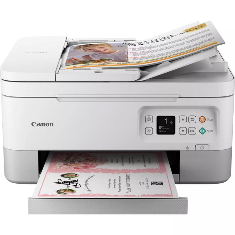Multifunción Fotográfica Canon Pixma Ts7451i Wifi Dúplex Blanca