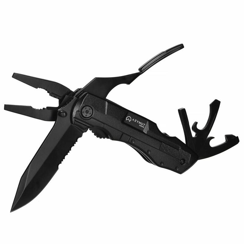 Multiherramienta Azymut Gron - 11 Herramientas + 9 Puntas + Funda (H-P224052)