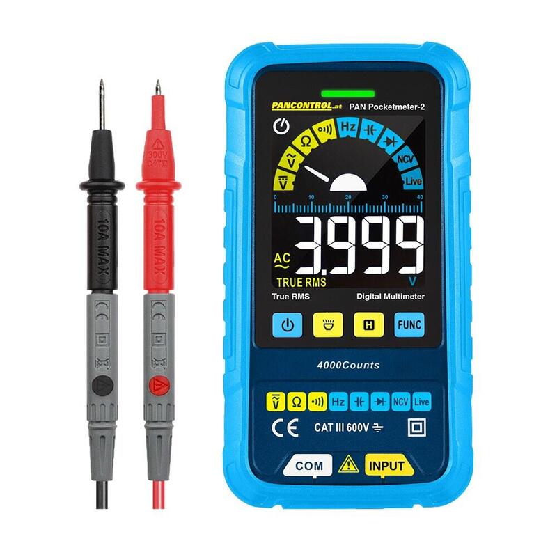 Multímetro De Bolsillo Pan Pocketmeter-2 Cat Iii 600 V