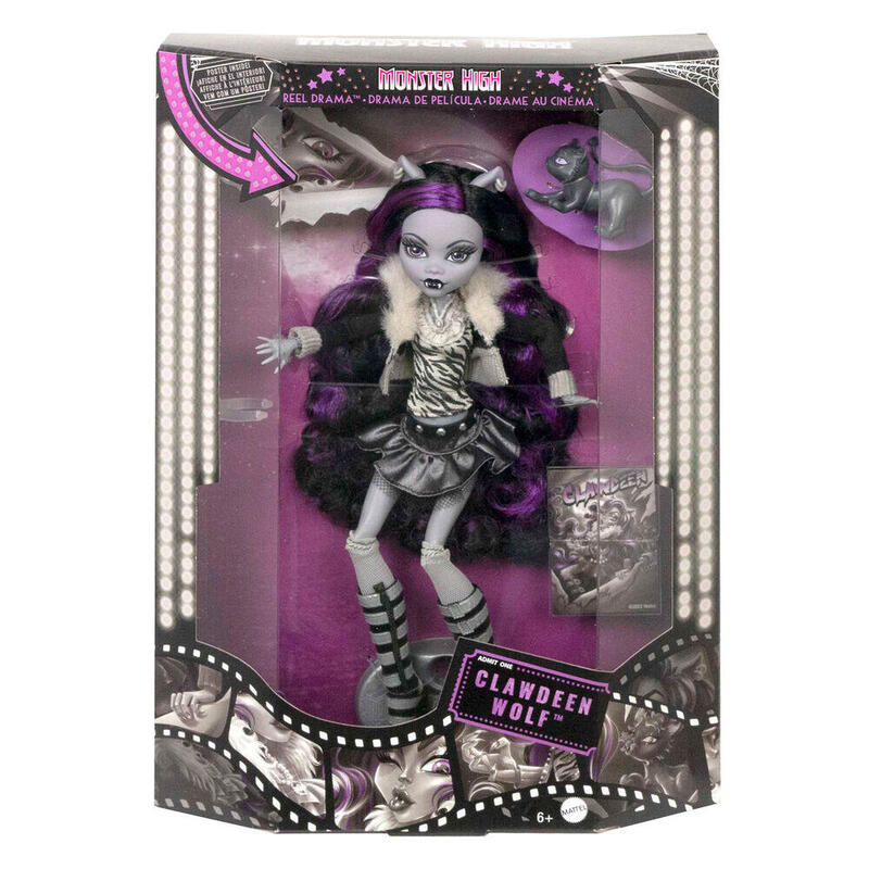 Muñeca Clawdeen Wolf Reel Drama Monster High