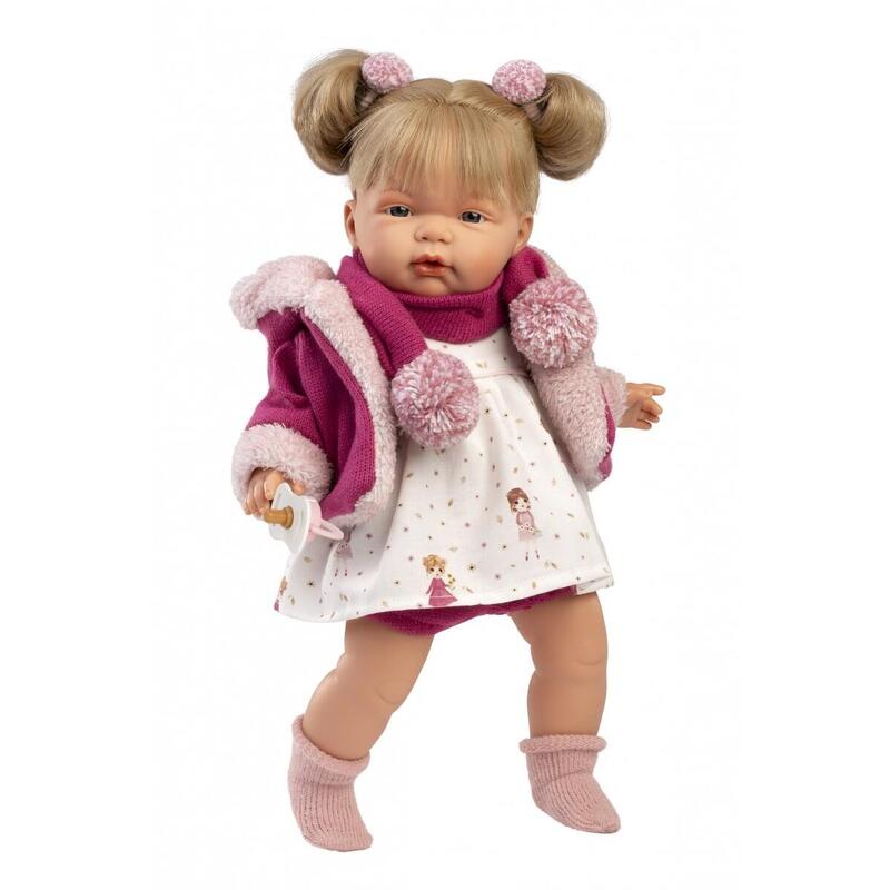 Muñeca Joelle Llorona 38 Cm