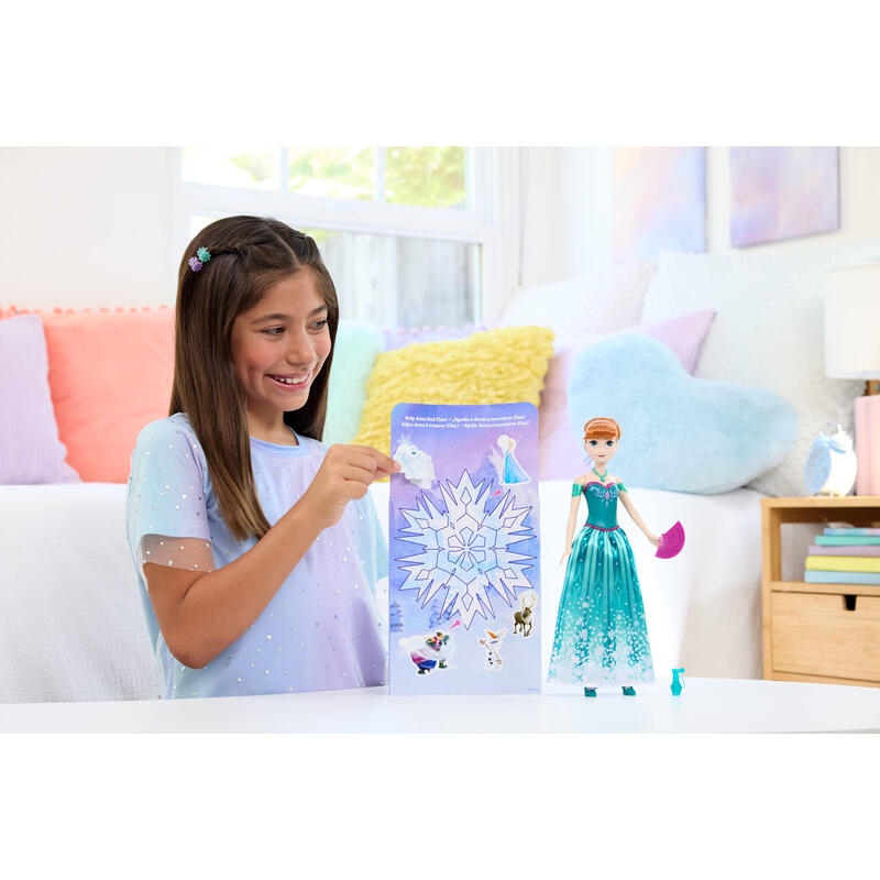 Muñeca Spin And Reveal Anna Frozen Disney