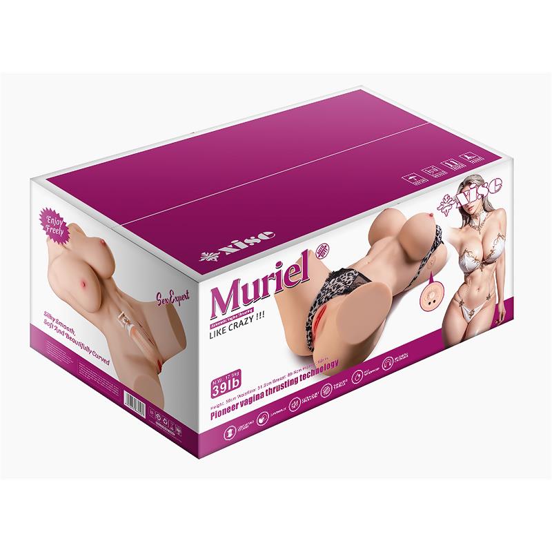 Muriel Masturbator Con Thrusting Esqueleto Interno