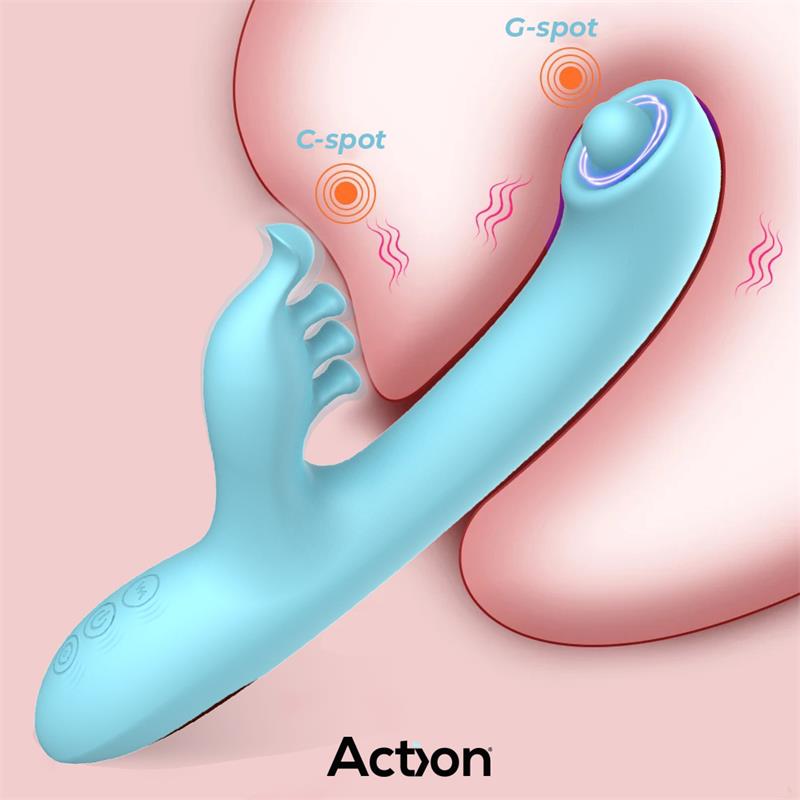 Vibración Doble Murly Soft Massaging Ball 360º Con 3 Motores