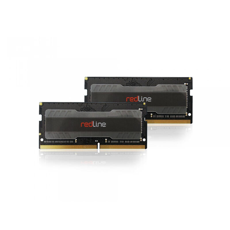 Mushkin Memoria So-Dimm 64 Gb Ddr4 3200 (2x 32 Gb) Kit Dual, Negro, Redline Mra4s320nnnf32gx2
