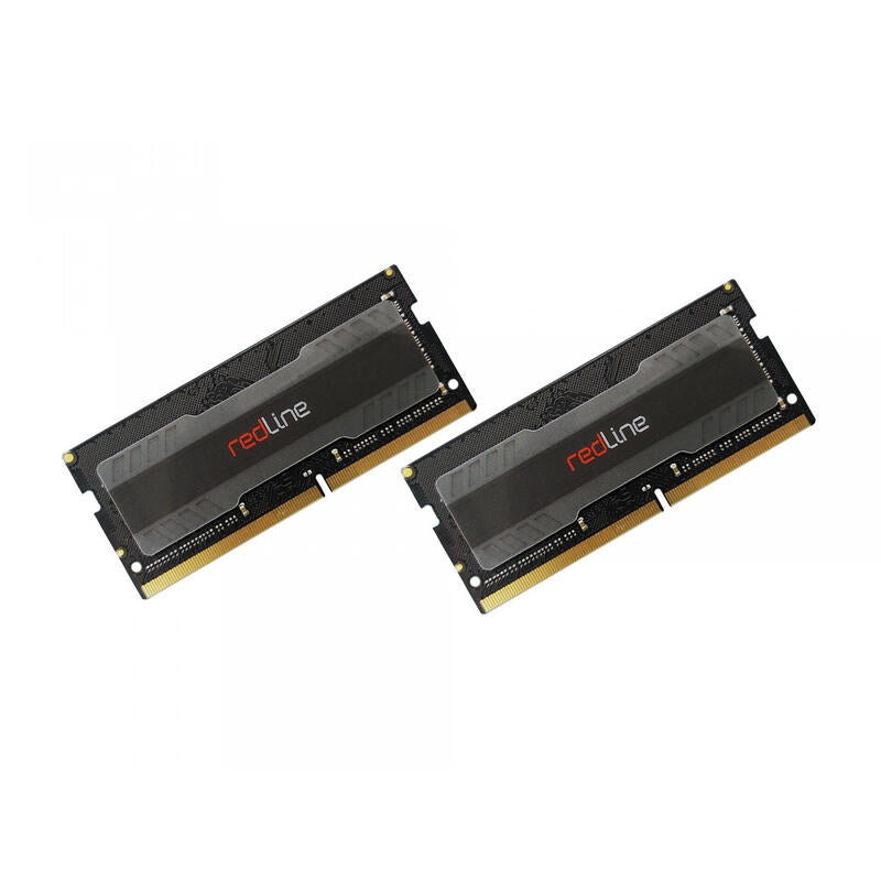 Mushkin Memoria So-Dimm 64 Gb Ddr4 3200 (2x 32 Gb) Kit Dual, Negro, Redline Mra4s320nnnf32gx2