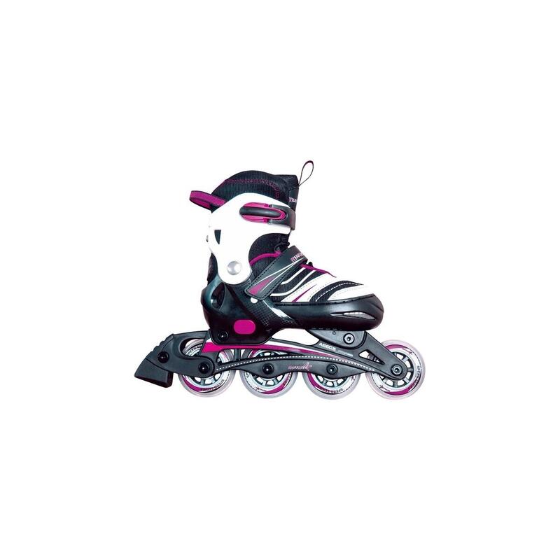 Muuwmi Patines En Línea Para Niños De Tamaño Ajustable. 37-40, Patines En Línea Rosa/Negro 4260341182865.0
