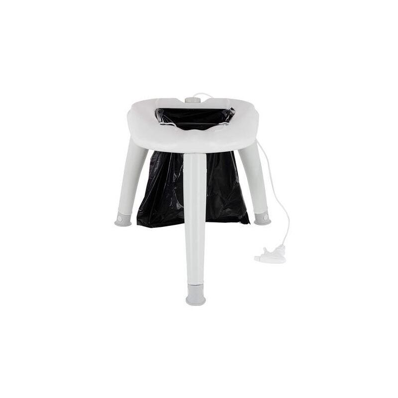Muvip Inodoro Seco Portatil 4 Litros + Pulverizador - Blanco
