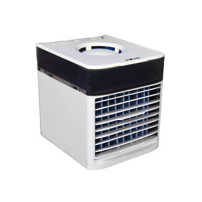 Muvip Mini Climatizador Portatil 500ml - 10w - Iluminacion Led En 7 Colores