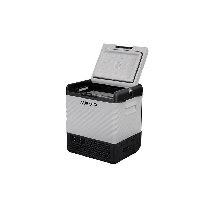 Muvip Nevera Portatil Tipo Trolley Con Compresor 21 Litros - Compresor Silencioso - Ruedas Y Asa De Transporte - Color