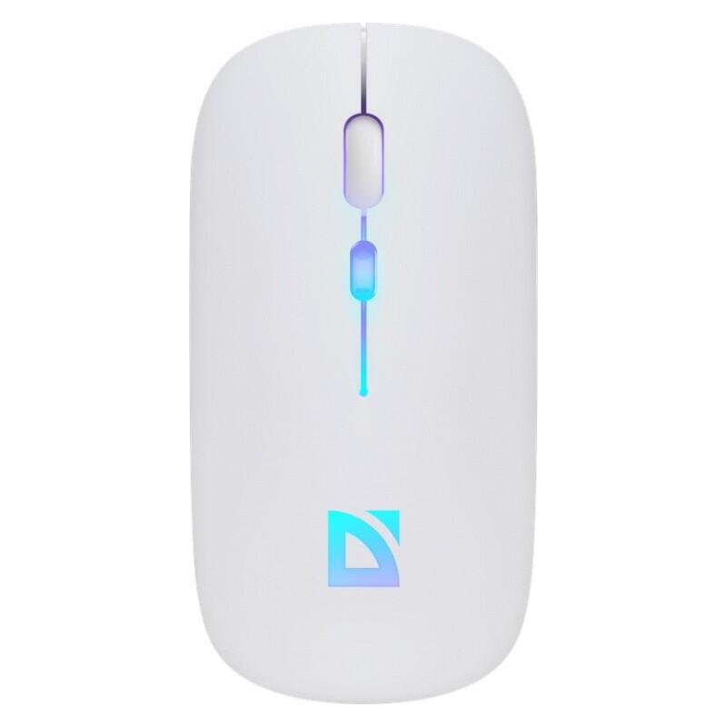 Mysz Bezprzewodowa Silent Click Touch Mm-997 Akumulator 800/1200/1600 Dpi Biala