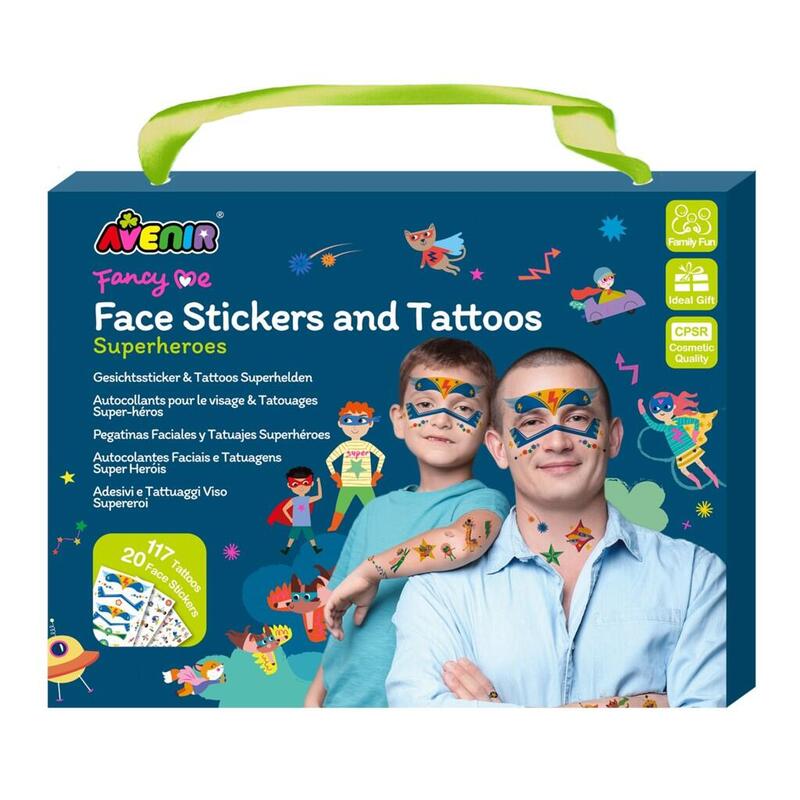Naklejki Do Ciala I Tatuaze - Superbohaterowie