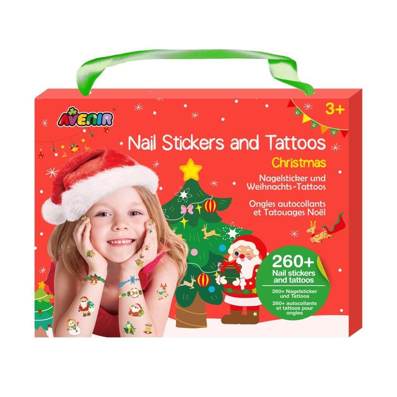 Naklejki Na Paznokcie I Tatuaze - Christmas