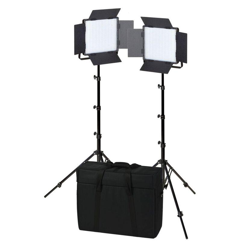 Nanlite Beleuchtungs-Set 600csa Led Doublekit Panel Led
