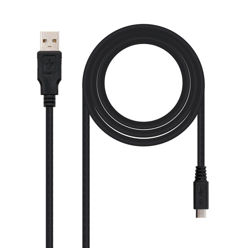 Nanocable Cable Usb-A 2.0 Macho A Micro-Usb Macho 0.8m