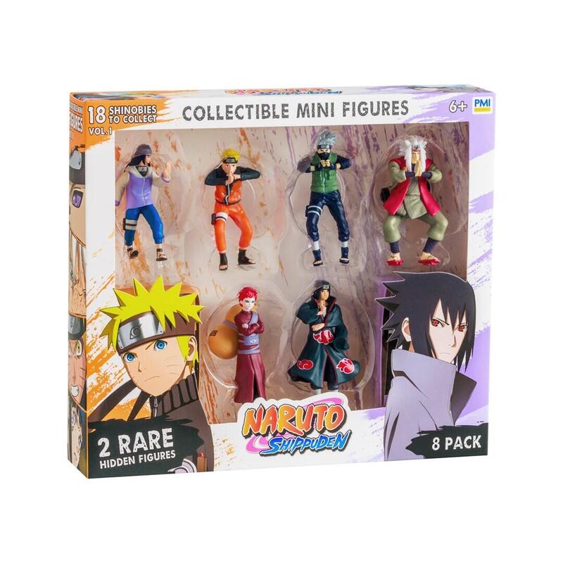 Naruto Shippuden Figures - 8 Pack Deluxe Edition Ver. A