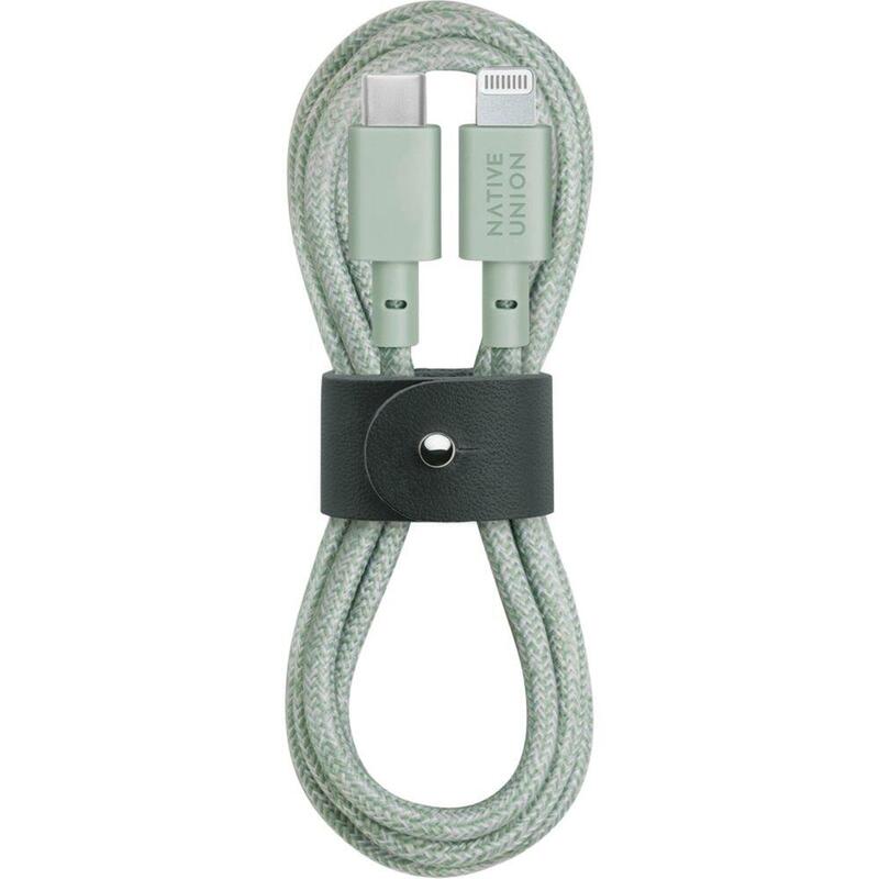 Native Union Belt Cable Usb-C To Lightning 1,2m Sage