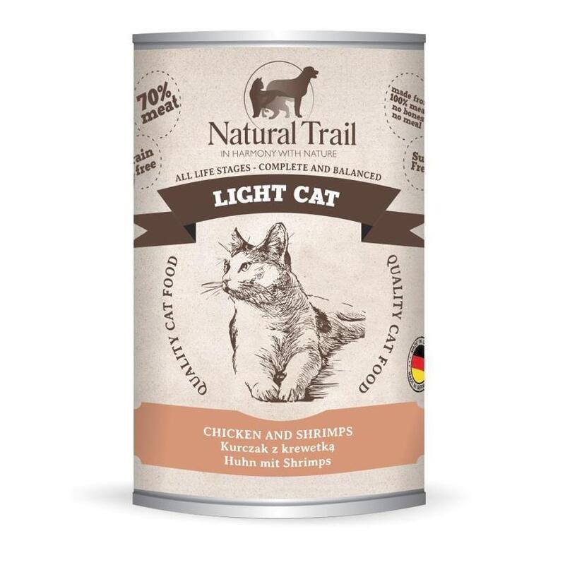 Natural Trail Cat Light Chicken, Shrimps 400g